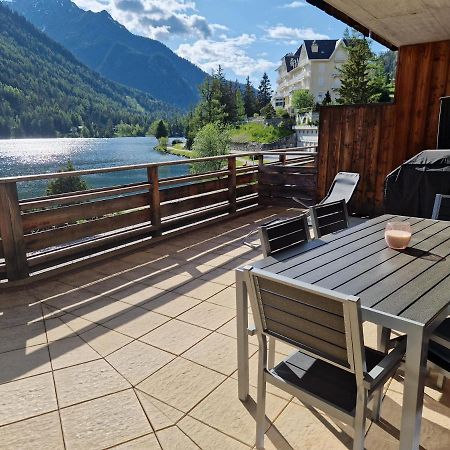 Superbe Appartement Champex-Lac Avec Piscine Et Sauna Extérieur photo