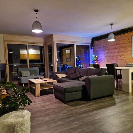 Superbe Appartement Champex-Lac Avec Piscine Et Sauna Extérieur photo