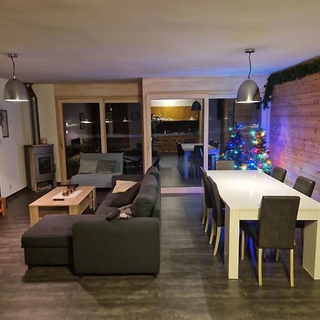 Superbe Appartement Champex-Lac Avec Piscine Et Sauna Extérieur photo