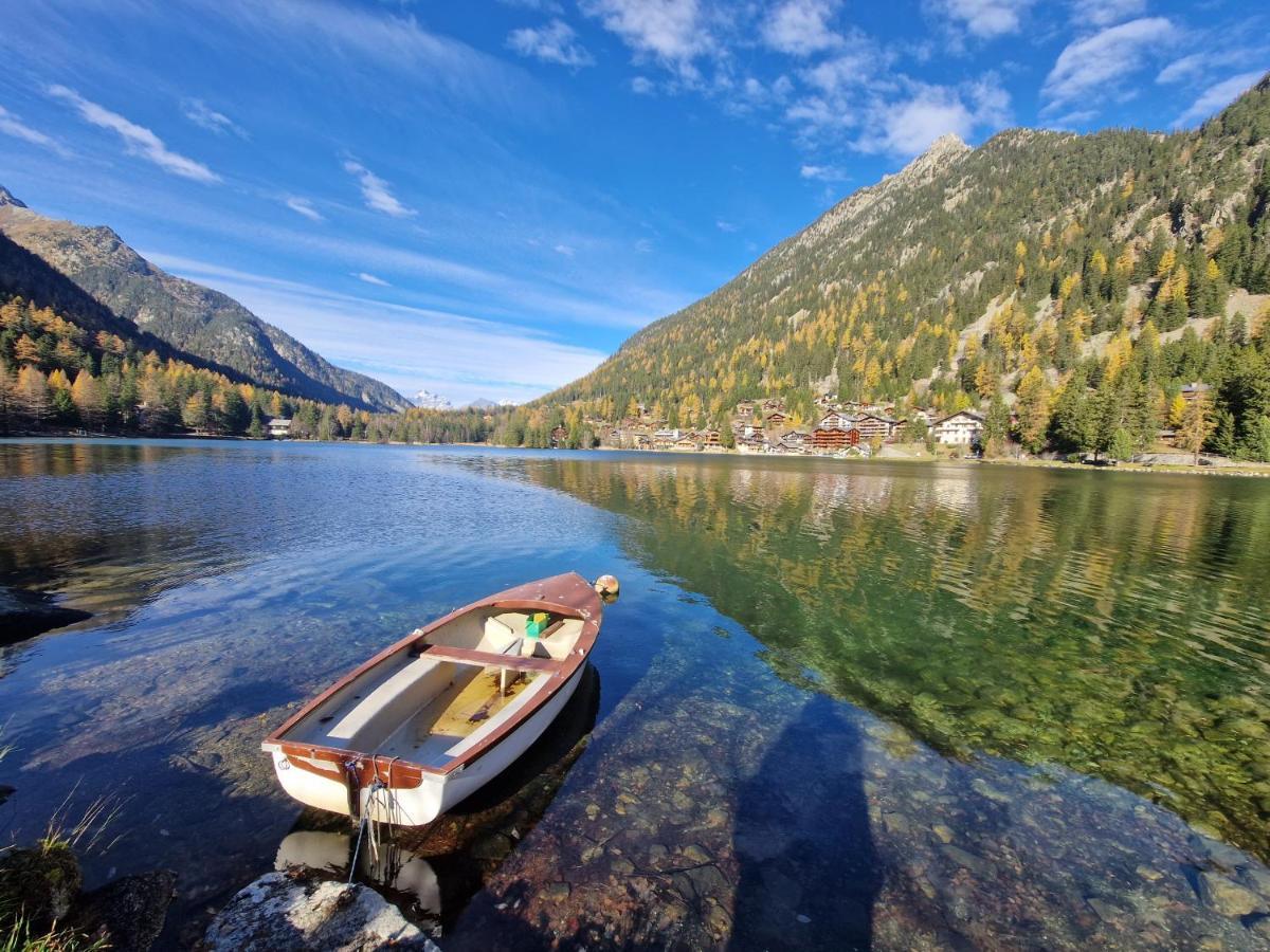 Superbe Appartement Champex-Lac Avec Piscine Et Sauna Extérieur photo