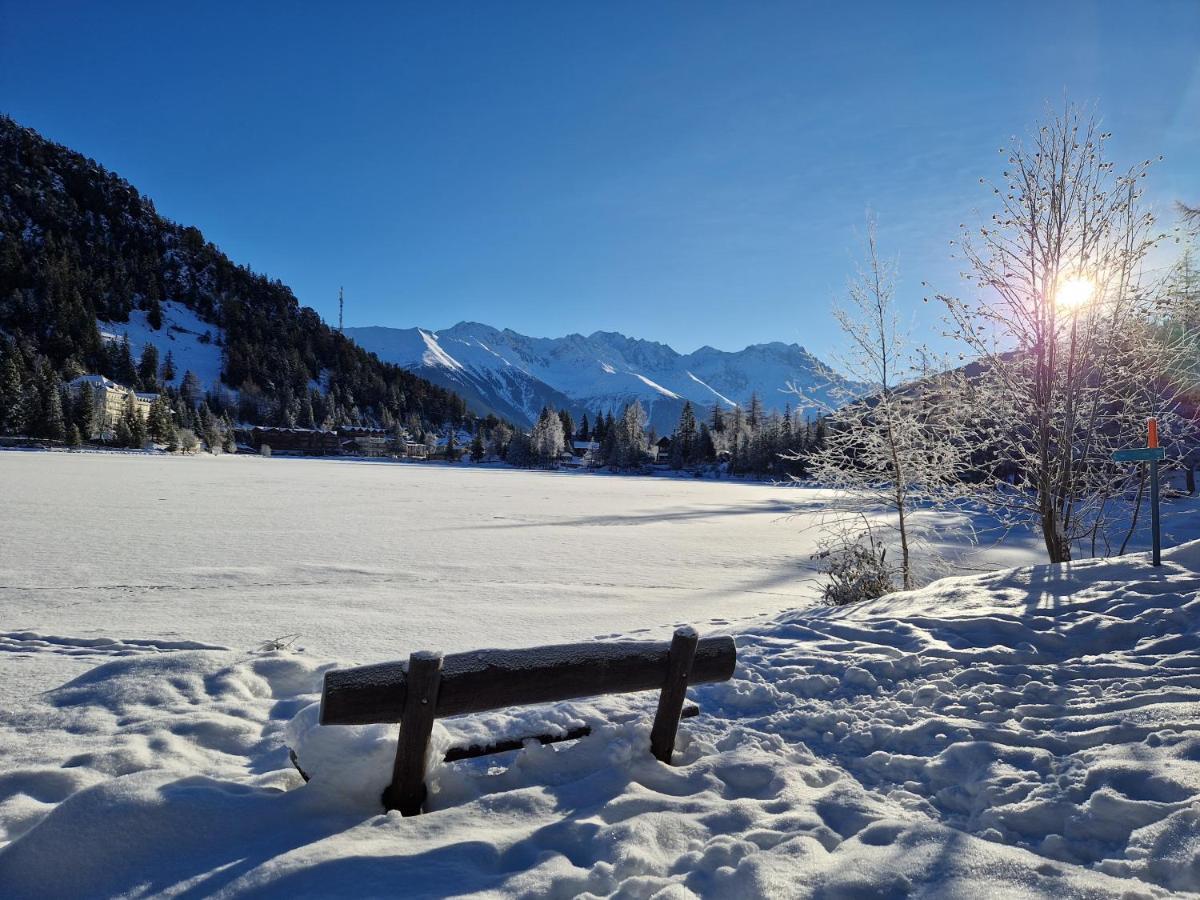 Superbe Appartement Champex-Lac Avec Piscine Et Sauna Extérieur photo