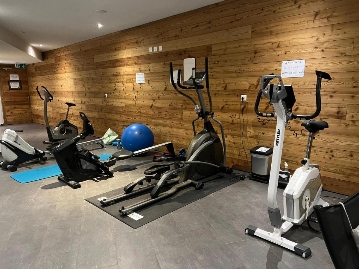 Superbe Appartement Champex-Lac Avec Piscine Et Sauna Extérieur photo