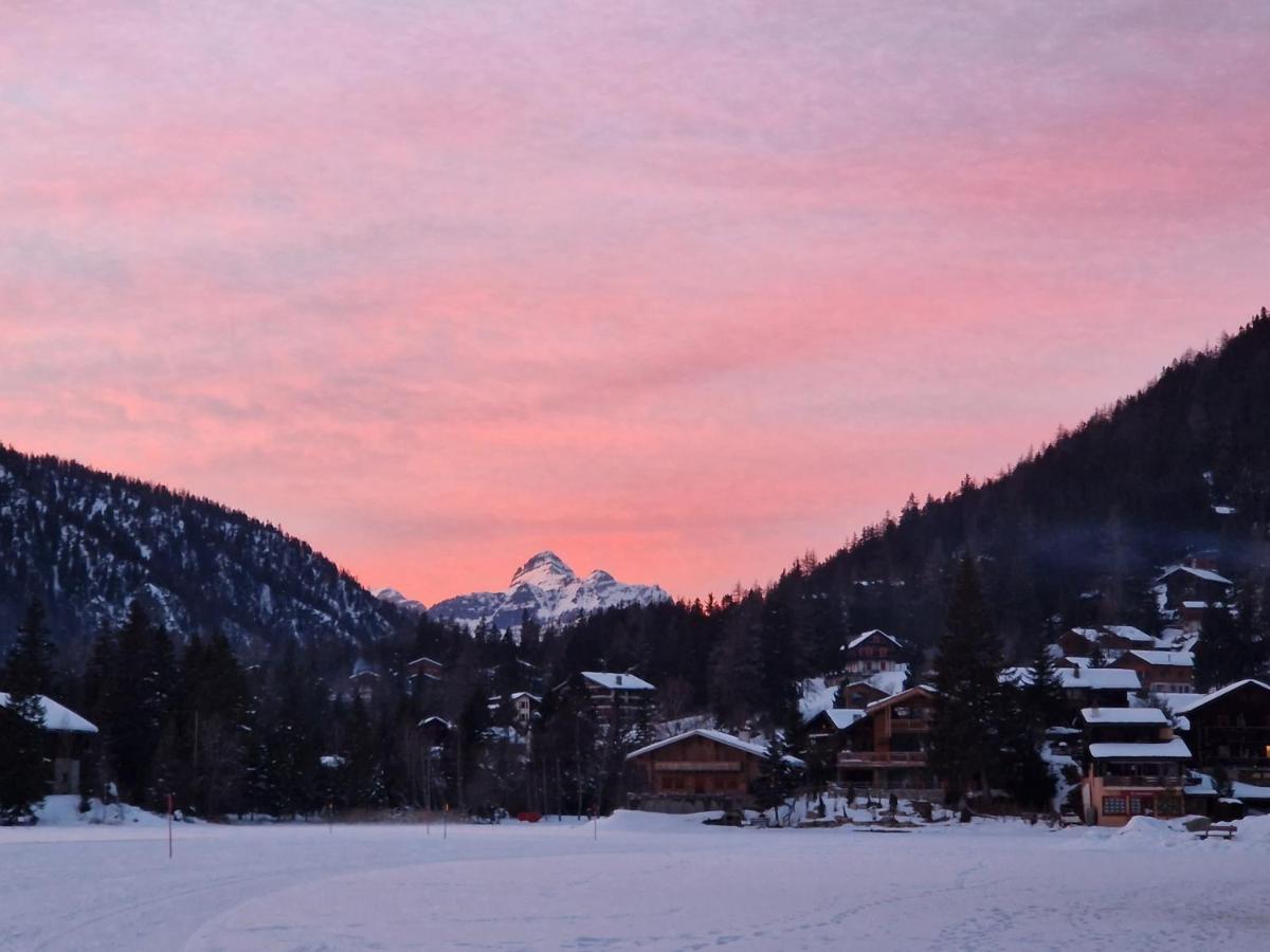 Superbe Appartement Champex-Lac Avec Piscine Et Sauna Extérieur photo