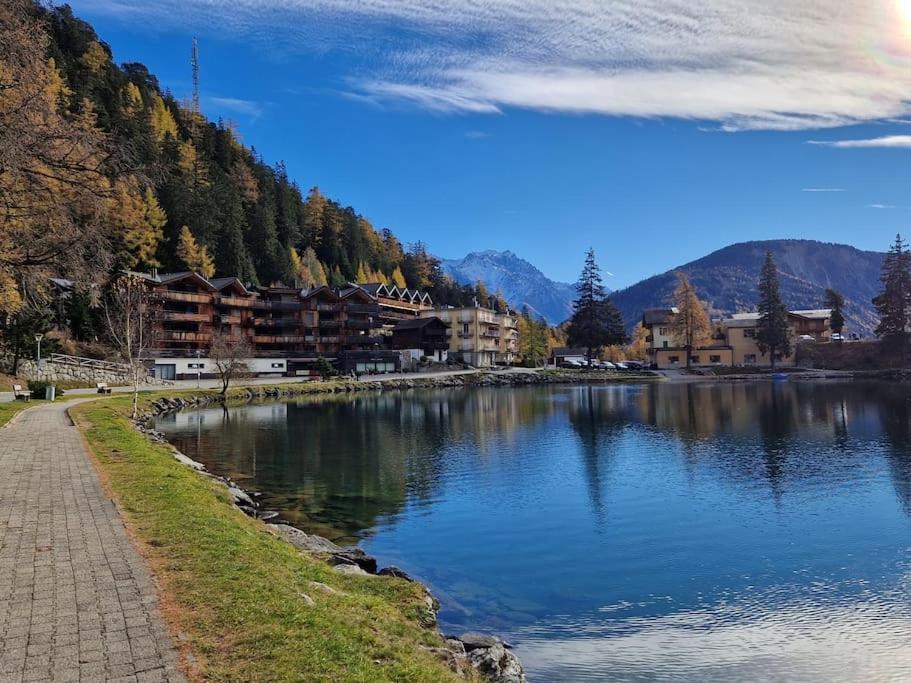 Superbe Appartement Champex-Lac Avec Piscine Et Sauna Extérieur photo