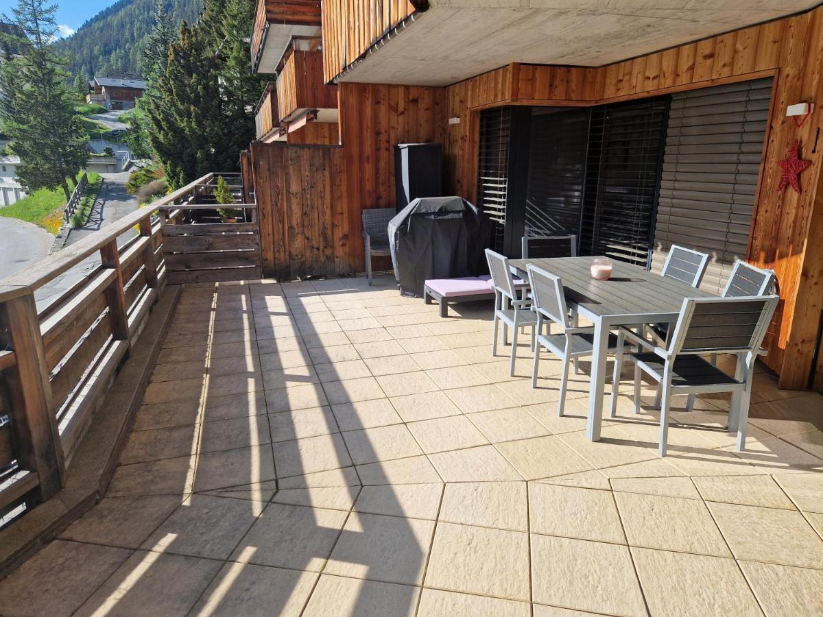 Superbe Appartement Champex-Lac Avec Piscine Et Sauna Extérieur photo